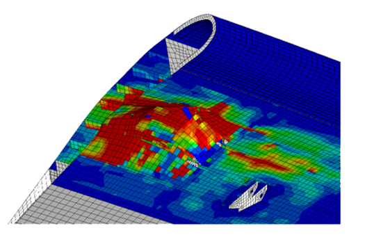 Structural Analysis - Impact Failure Prediction on Wing Structure