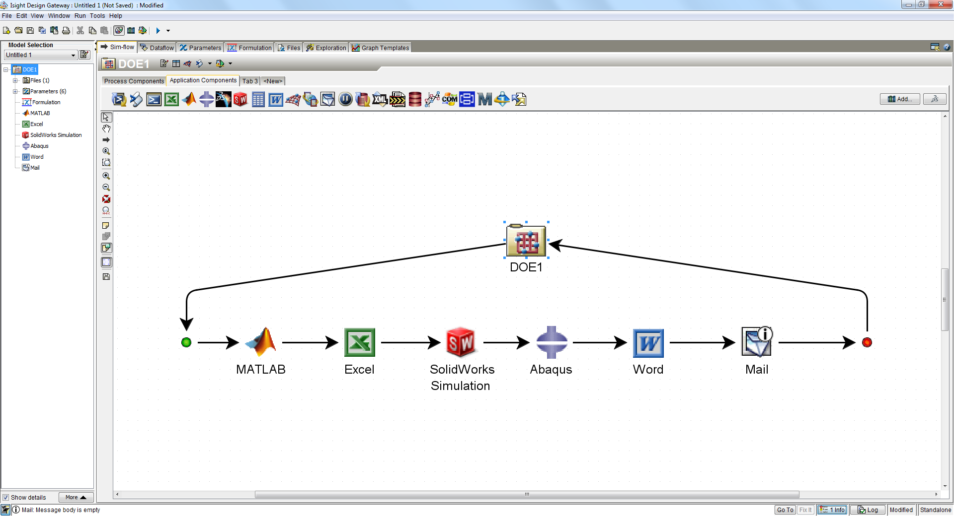 SIMULIA Isight - Design Gateway Interface