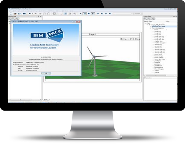 SIMULIA Simpack screenshot