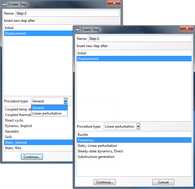 SIMULIA Abaqus CAE - Define many Analysis Types