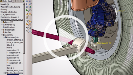 simulia demo video – isight data matching durability